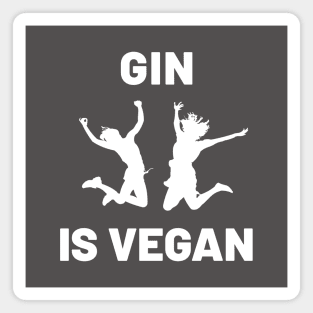 Gin is Vegan #4 Magnet